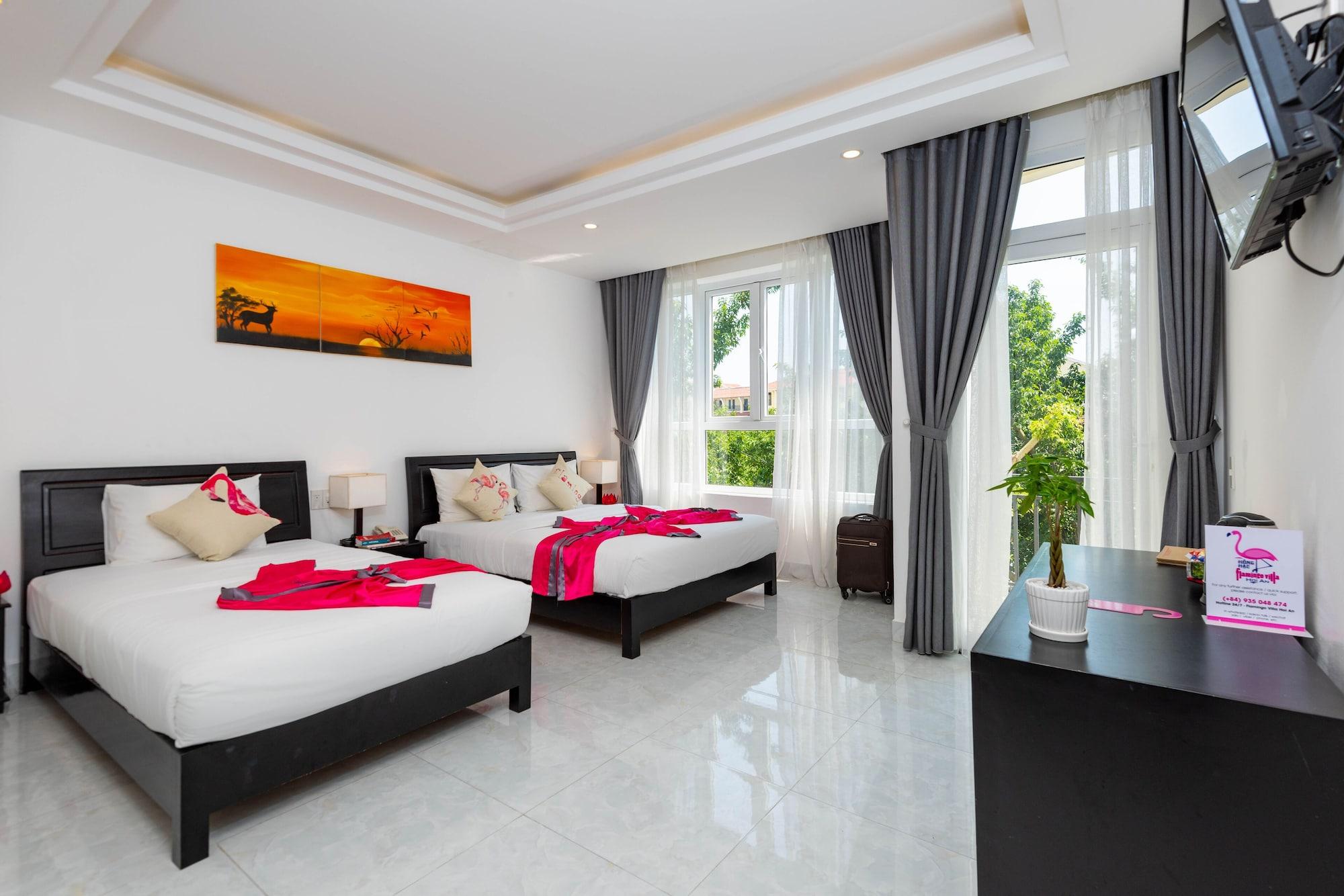 Flamingo Villa Homestay - Big Rooms With Balcony - Close To Hoi An Old Town 200M & Temple Bridge - Large Outside Pool For Sun Bathing Экстерьер фото