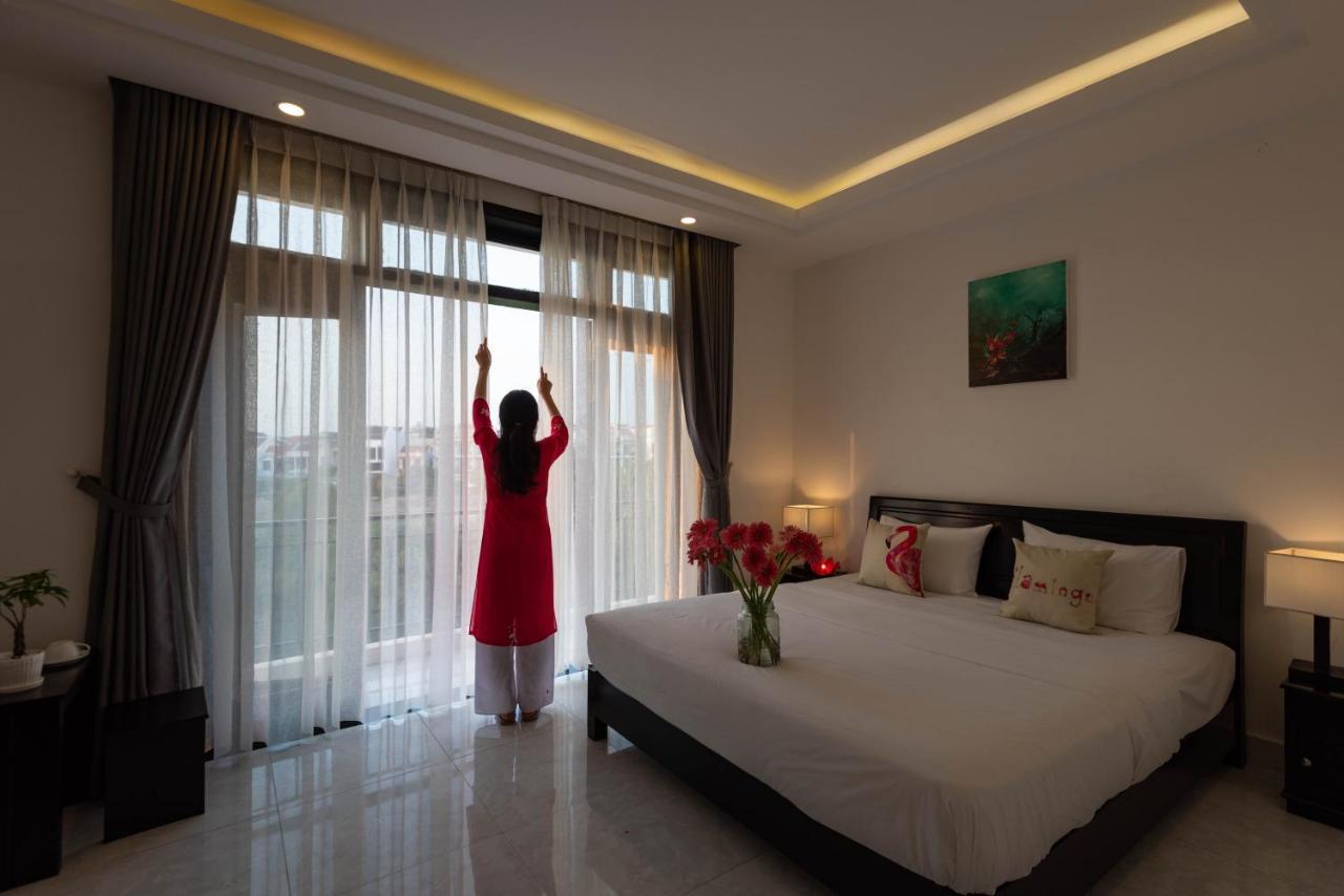 Flamingo Villa Homestay - Big Rooms With Balcony - Close To Hoi An Old Town 200M & Temple Bridge - Large Outside Pool For Sun Bathing Экстерьер фото