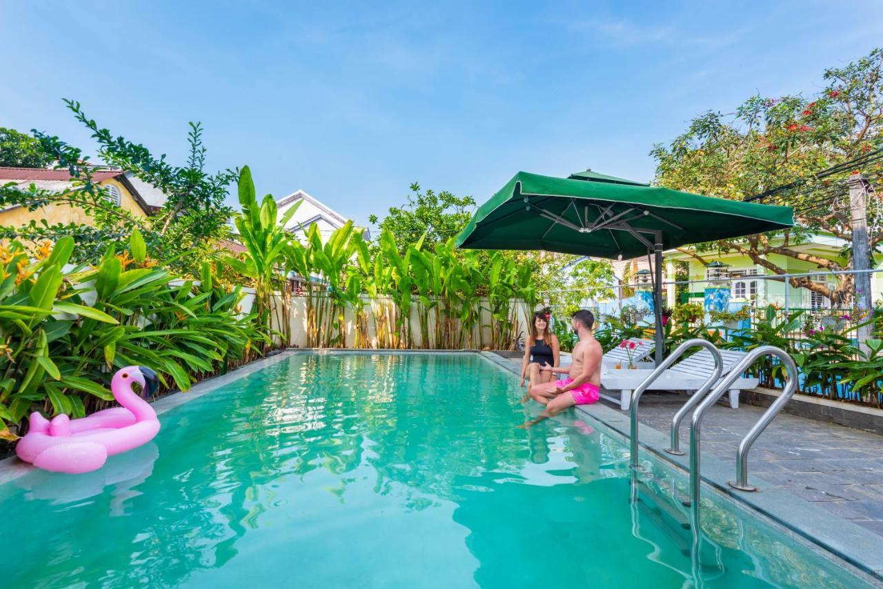 Flamingo Villa Homestay - Big Rooms With Balcony - Close To Hoi An Old Town 200M & Temple Bridge - Large Outside Pool For Sun Bathing Экстерьер фото